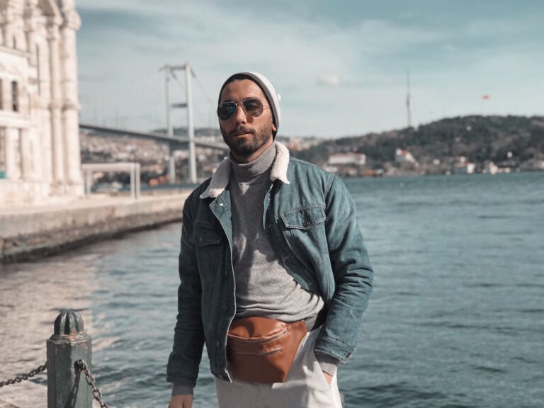 Photo Winter denim jacket