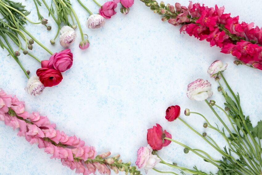 Photo Floral wreath