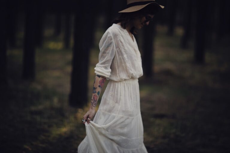 Photo white dress